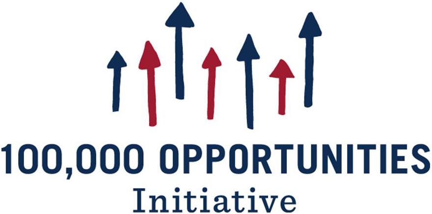 100,000 Opportunities Initiative logo